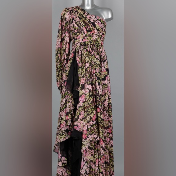 GIAMBATTISTA VALLI FLORAL RUNWAY DRESS - Picture 3 of 12